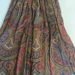 RALPH LAUREN VINTAGE Colorful Paisley  Skirt
